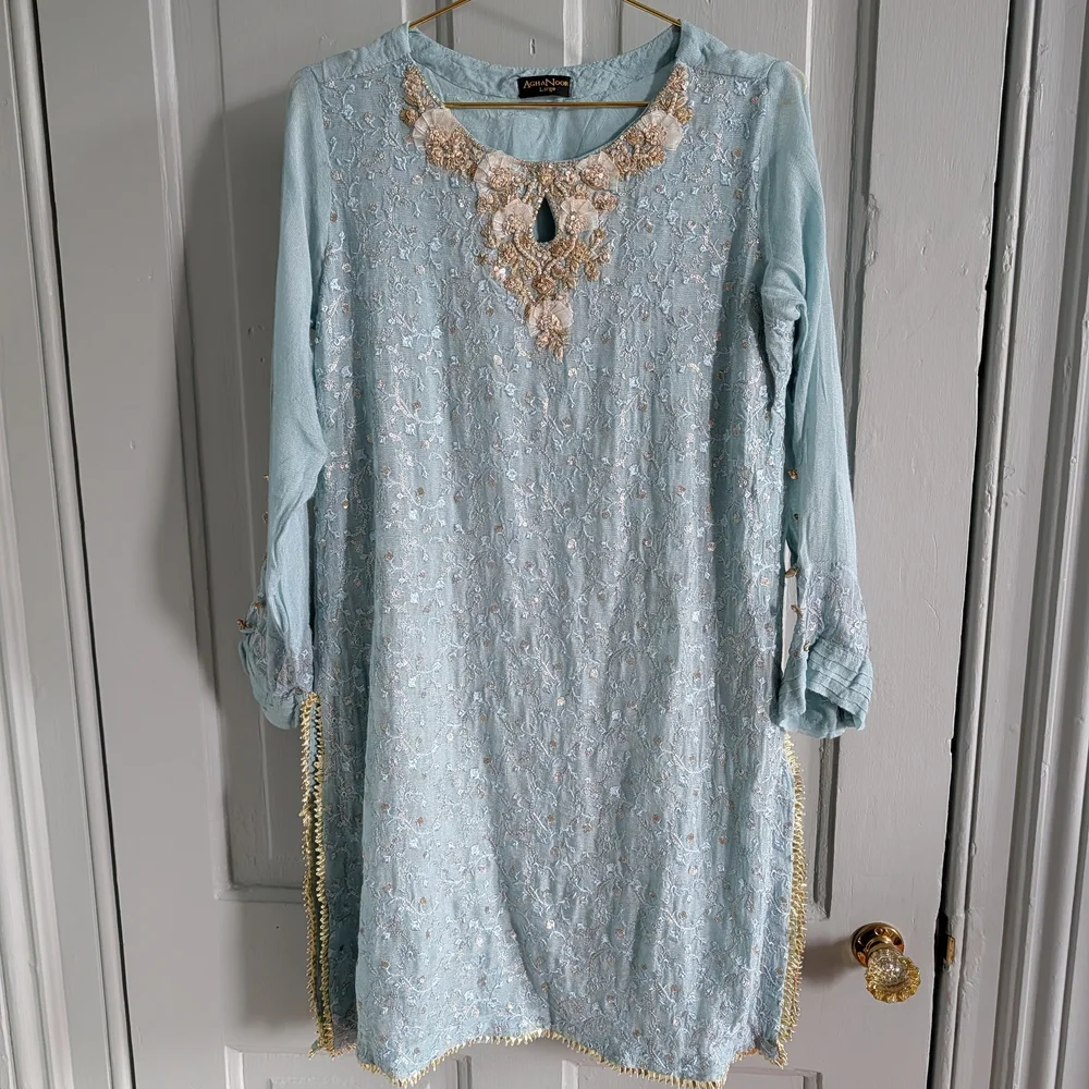 Agha Noor Kurta Top - L Large - Picture 1 of 7